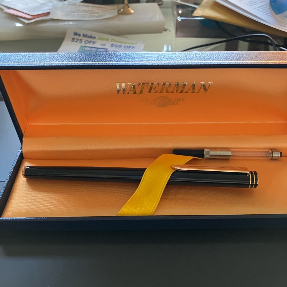 Waterman NIB Black Fountain Pen